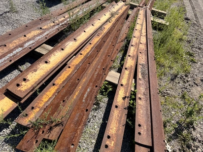 Used (5) 12' SCRAPER BLADE INSERTS / CUTTING EDGES _UNKNOWN_ Miscellaneous Equipment Michigan US | Miedema Asset Management Group #1276315