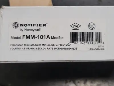 NEW NOTIFIER FMM-101A