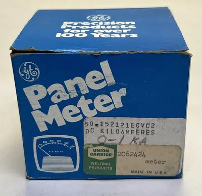 New | in-Stock GENERAL ELECTRIC 50-152121ECVC2 Meters - Misc Ohio US | Surplus Asset Holdings #1246931