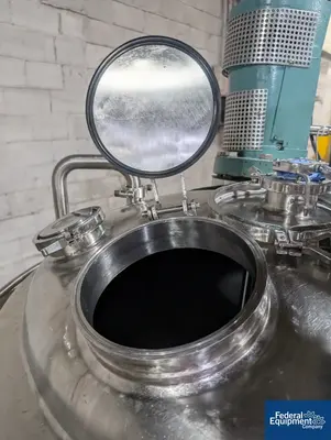 USED Precision 550 Liter Precision Stainless Reactor, 316L S/S, 45/100#
