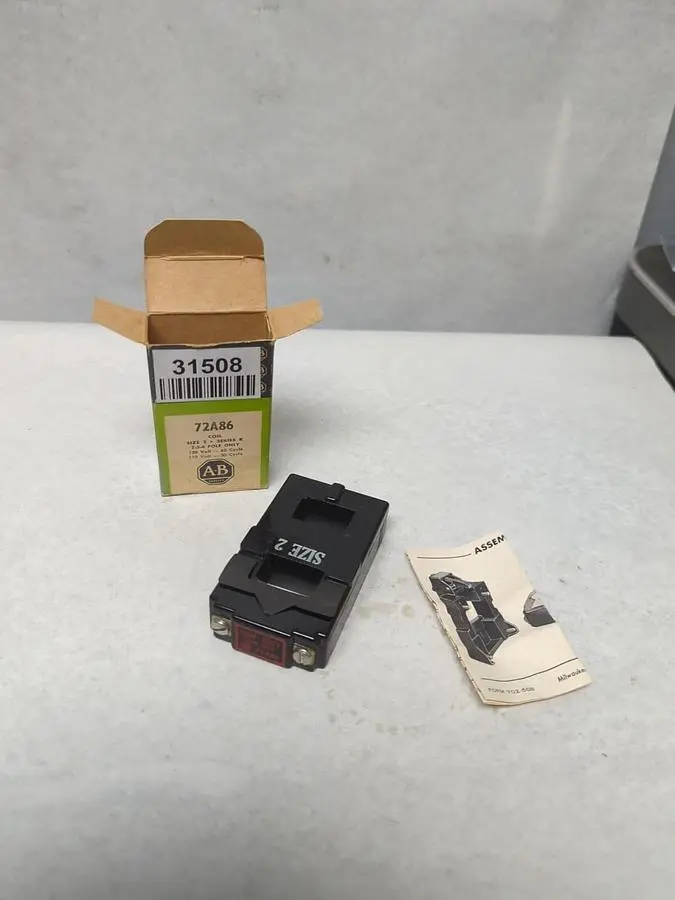 New | in-Stock ALLEN-BRADLEY 72A86 Miscellaneous Equipment (Electrical & Power) | Surplus Asset Holdings #1198674