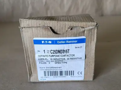 NEW CUTLER-HAMMER C25DND315