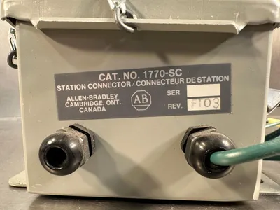 Allen Bradley 1770-SC Ft-03 Station Connector (4D-39)