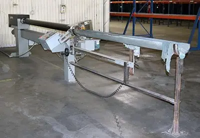 USED 120" APPLETON AUTOMATIC CORE CUTTER, MODEL A301 120" APPLETON AUTOMATIC CORE CUTTER, MODEL A301