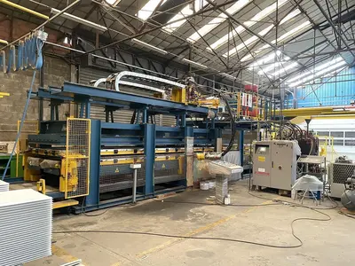 USED MANNI / CANNON POLYURETHANE PRESS FOR SANDWICH PANELS