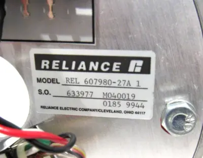 NEW RELIANCE ELECTRIC 607980-27A 1 ENCODER 60798027A1 (AS SEEN ONLY)