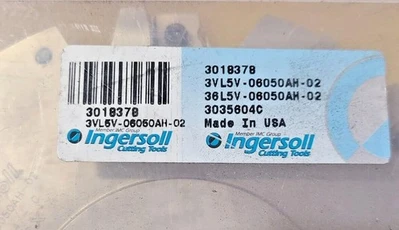 INGERSOLL FACE MILL Slot indexable Milling Cutter 36L5V-06060AH-02