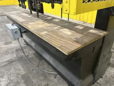 8 SPINDLE X 24" X 86" CEMCO MULTI-HEAD GANG DRILL & BORING MACHINE: STOCK #22927
