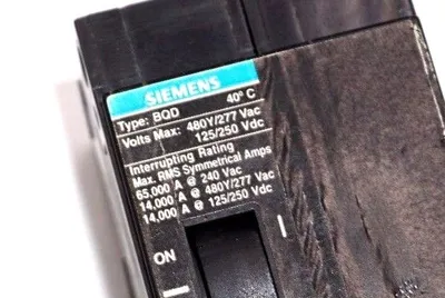 NEW SIEMENS BQD 2 POLE CIRCUIT BREAKER
