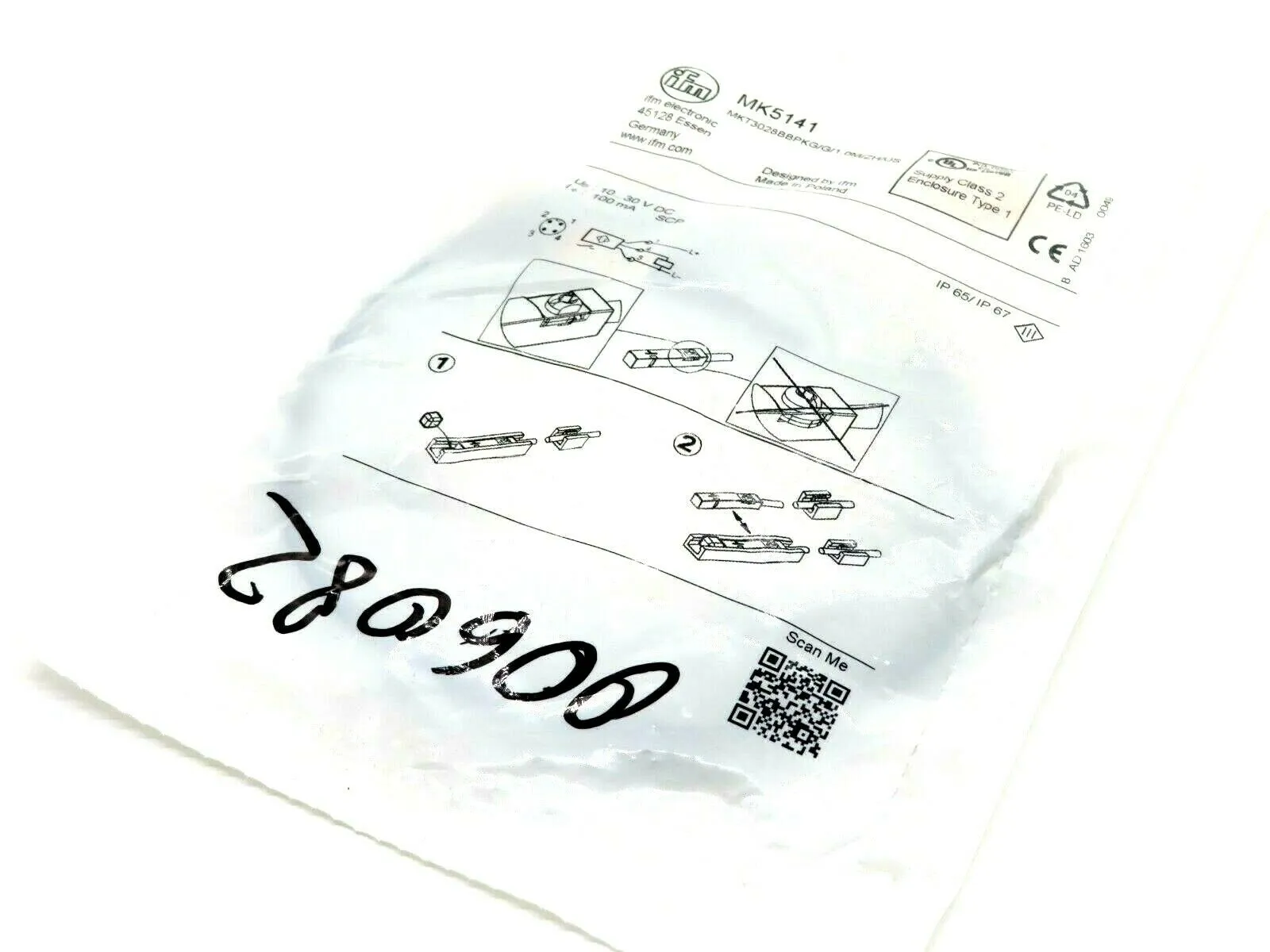 NEW IFM MKT3028BBPKG/G/1,0M/ZH/US-MK5141 SENSOR MKT3028BBPKGG10MZHUSMK5141