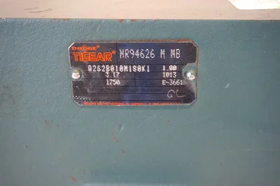 DODGE TIGEAR MR94626MMB GEAR REDUCER 1750 R.P.M. MR94626