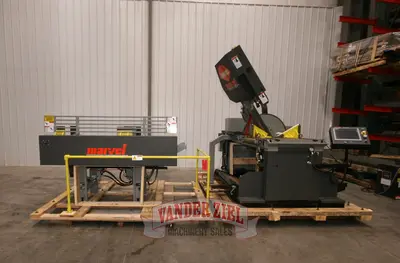 Marvel Model 2150A-PC3-60 Vertical Tilt-Frame Saw, 20" x 25" Capacity - AVAILABLE NOW