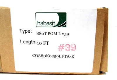 NEW HABASIT CO880K0259LFTA-K CONVEYER CHAIN TYPE 880T POM L 259