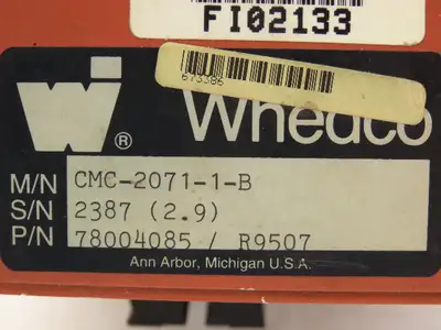 Whedco CMC-2071-1-B 78004085/R9507 Servo Intelligent Motor Controller
