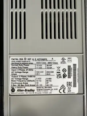 USED Allen-Bradley PowerFlex70