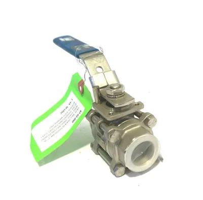 NEW A-T CONTROLS 316S.S. BALL VALVE SER.55 1" 316SS