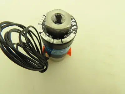Honeywell Skinner B14DK9150 Solenoid Valve 3-Way NC 24VDC 150 PSI 1/16" NPT