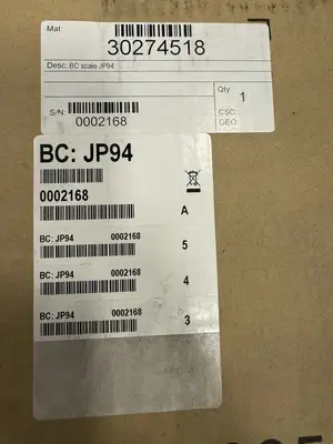 NIB!! BC JP94 SCALE By METTLER TOLEDO/Pitney Bowes (bin2.5.5)