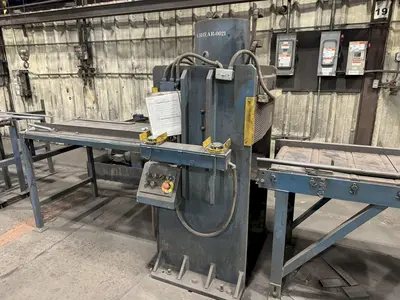 16" x 1" FRANKLIN HEAVY DUTY HYDRAULIC PLATE SHEAR: STOCK #23391