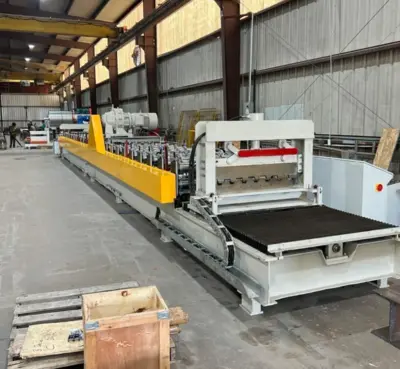4.5" Cellular Metal Roof Deck Roll Forming Machine in Connecticut