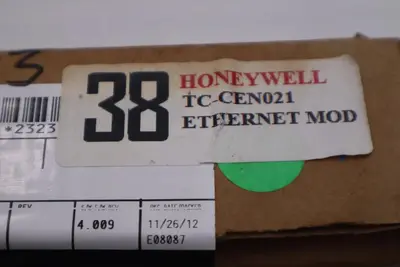 HONEYWELL TC-CEN021 / TCCEN021 ETHERNET MODULE 10/100MB STOCK G549
