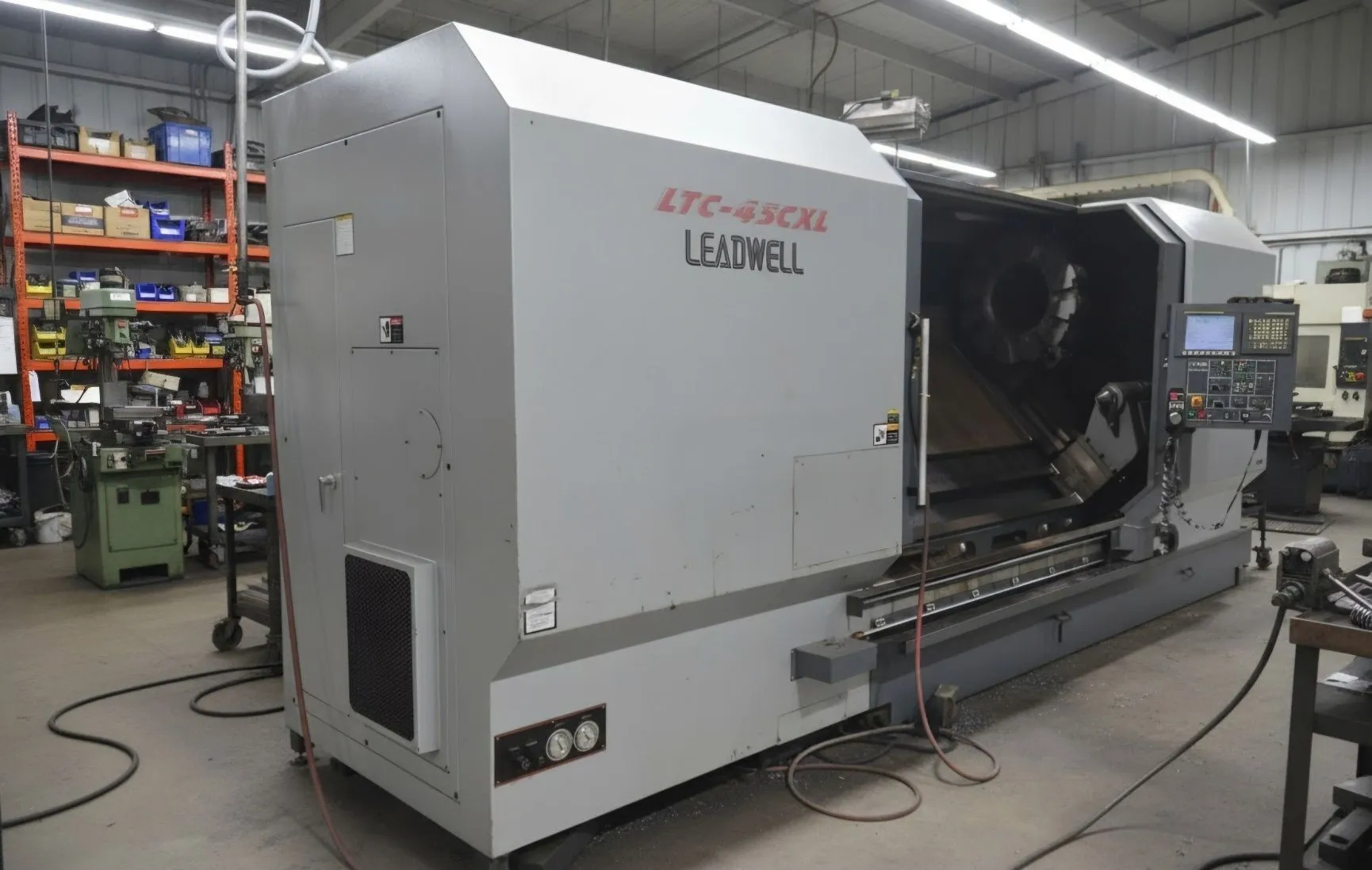 Used LEADWELL LTC-45 CXL CNC Lathes Michigan US | Machinery For Sale #1280921