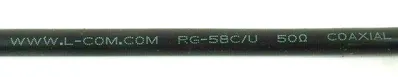 NEW L-COM RG-58C/U CABLE RG58CU