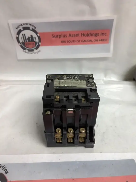 Used SQUARE D 8536-SCD3 PLC Contactors Ohio US | Surplus Asset Holdings #1239795