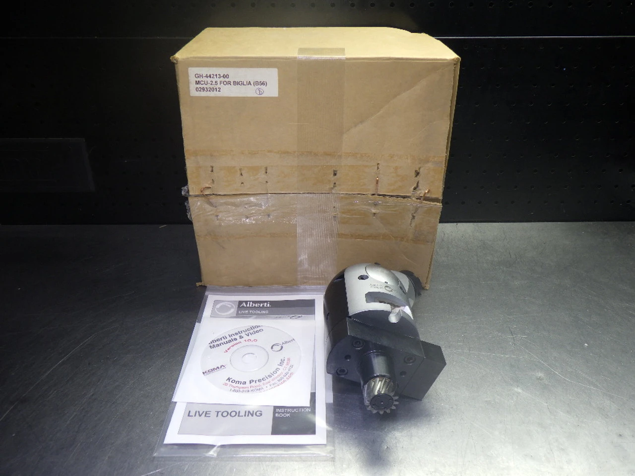Alberti ER25 Adjustable Angle Head For Biglia (B56) Machine MCU-2.5 (LOC1273A)