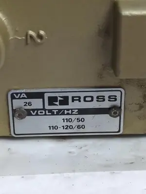 Used ROSS VA26 Pump & Valve Parts Ohio US | Surplus Asset Holdings #1234689