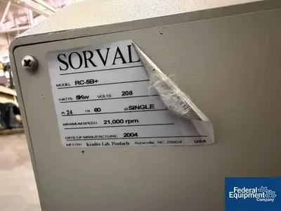 Used Sorvall _UNKNOWN_ Centrifuge - Floor Ohio US | Federal Equipment Company #1256480