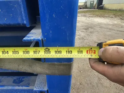 USED ENGINEERED HANDLING SYSTEMS 8 SHELF, 5500 LBS EACH