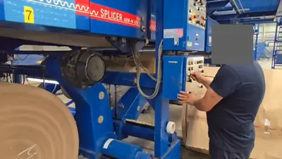 MARQUIPWARDUNITED/BHS 98" COMPLETE CORRUGATOR Corrugator | Corrugated Machinery Brokers (5)