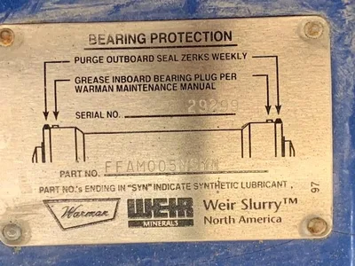 Weir Minerals Warman E22SHFT Bearing Assembly New Storeroom Spare