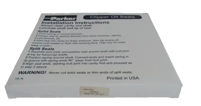 NEW PARKER 1QTR15 CLIPPER OIL SEAL 14697 H1L5