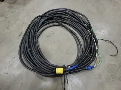 SOOW Power Cord 14 AWG 3 Conductor 600V w/ Plug 15A 125V