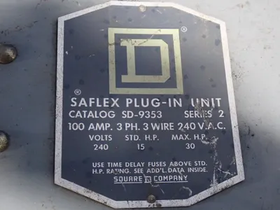 USED SQUARE D SD9353