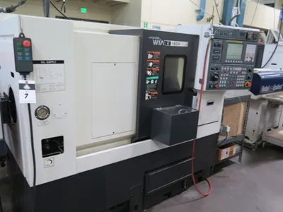 HYUNDAI WIA E160A LATHES, SLANT BED, N/C & CNC | Wheeler Machinery Sales (8)