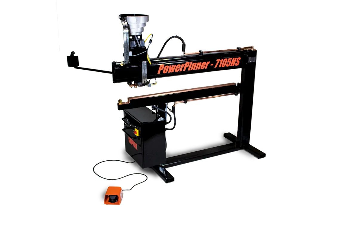 PowerPinner® 7105 – HS High Speed – Moving Head Duct Lining Welde