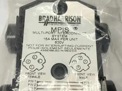NEW MOLEX BRAD CONNECTIVITY MULTIPORT INTERCONNECT MINI-CHANGE 4-JUNCTION