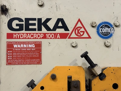 USED 1900 GEKA HYDRACROP 100/A