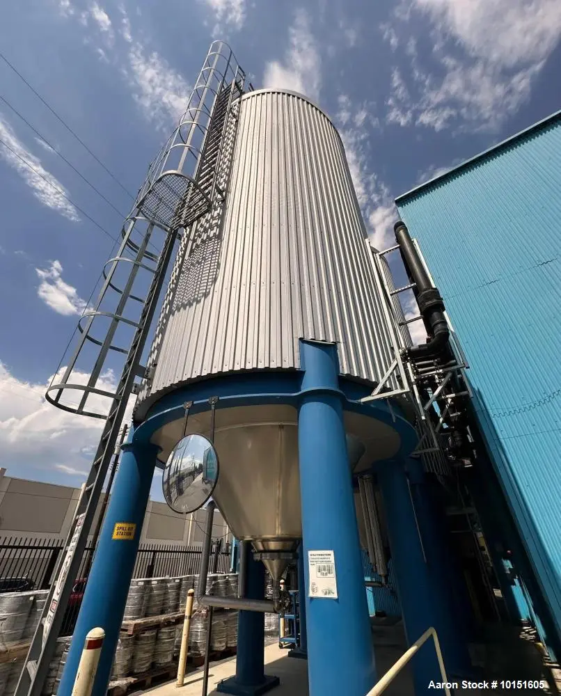 874 BBL Ziemann Bauer Stainless Steel Fermenter | 27,000 Gallon Jacketed Tank