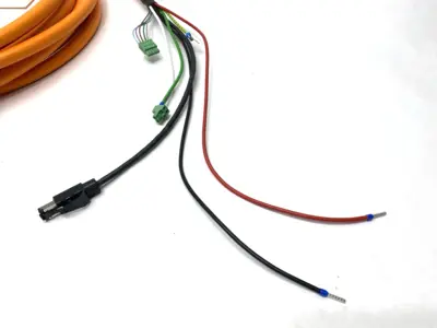 USED BOSCH REXROTH HYBRID SERVO MOTOR CABLE 10M RKH0441/010,0