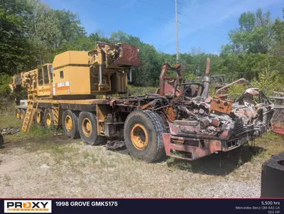 Used 1998 GROVE GMK5175 Mobile Cranes Alabama US | Proxy Equipment #1425977