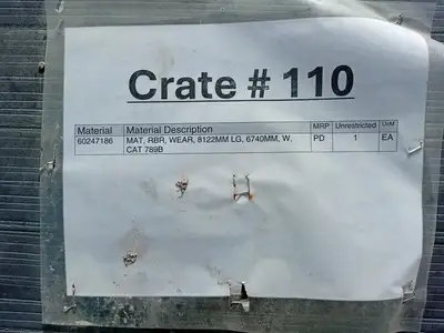 CAT 789B Rubber Liner