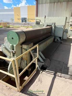 Used BERTSCH #20 Plate Bending Rolls including Pinch California US | Sterling Machinery Exchange #1465790