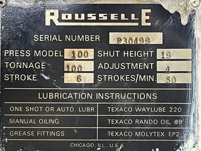 USED ROUSSELLE 10SS100
