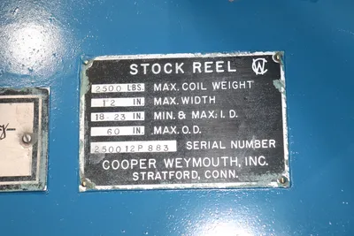 Cooper Weymouth 2,500 lbs. Coil Reel