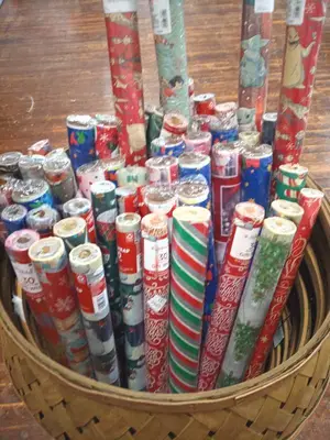 Huge lot of Variety Christmas Wrapping Paper