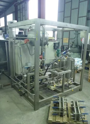 Used Stainless Steel Liquid Processing Installation